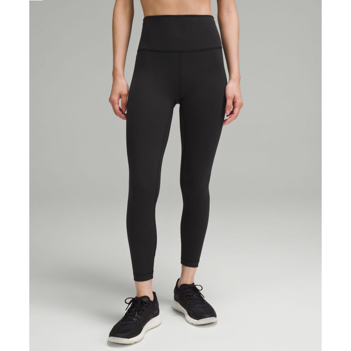 룰루레몬(LULULEMON) 원더 트레인 하이라이즈 타이츠 24inch *아시아 핏  BLK