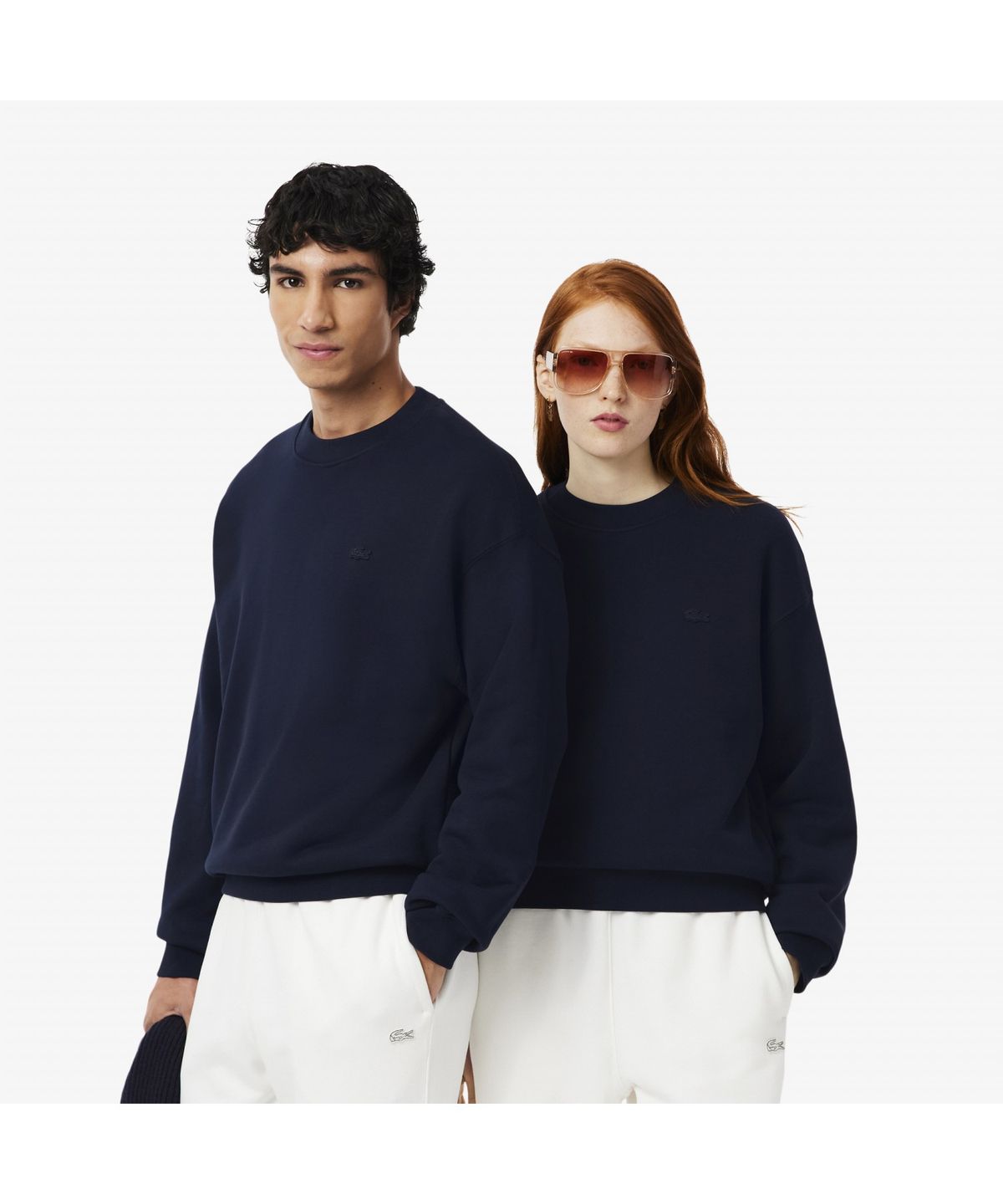 라코스테(LACOSTE) 남성 루즈핏 크루넥 풀오버 SH7745-55N 166