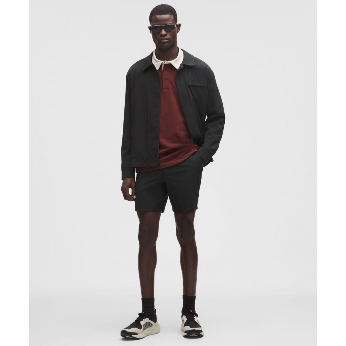 룰루레몬(LULULEMON) ABC 클래식 핏 쇼츠 7inch *Warpstreme  BLK
