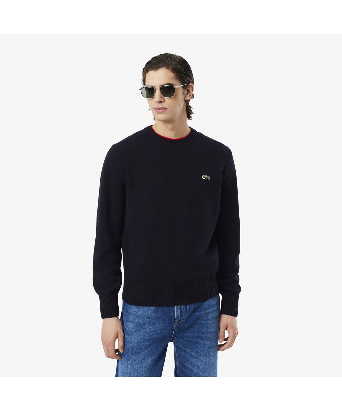 라코스테(LACOSTE) 남성 방모 크루넥 스웨터 AH2916-55N 166