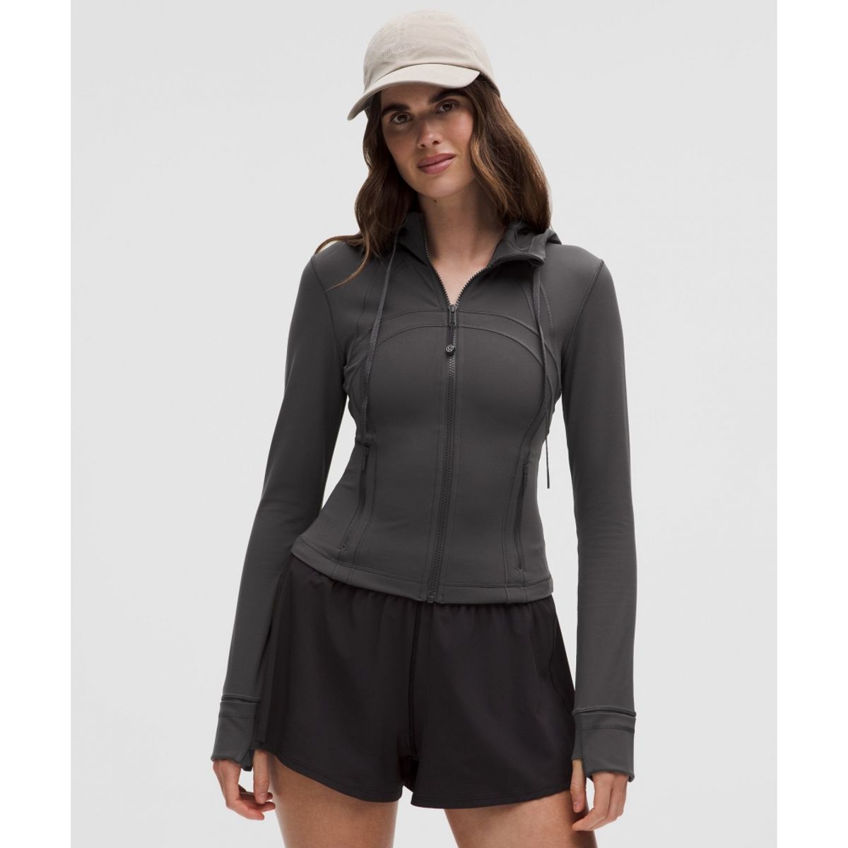 룰루레몬(LULULEMON) 디파인 크롭 후드 재킷 *Nulu  GGRE