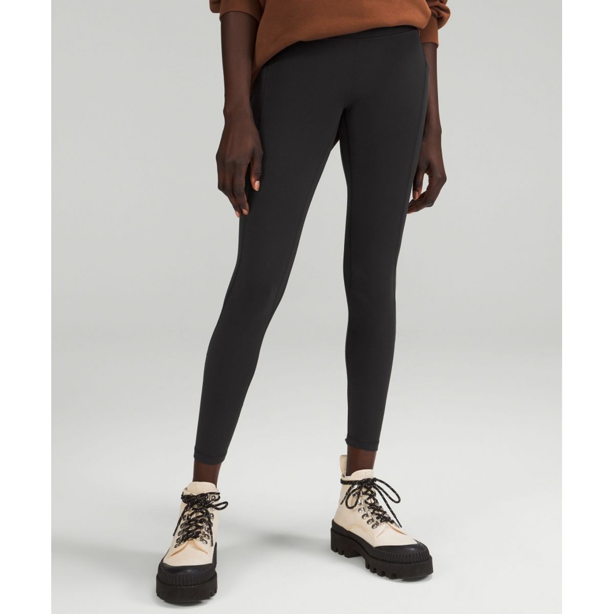 룰루레몬(LULULEMON) Align™ 하이라이즈 팬츠 위드 포켓 25inch  BLK