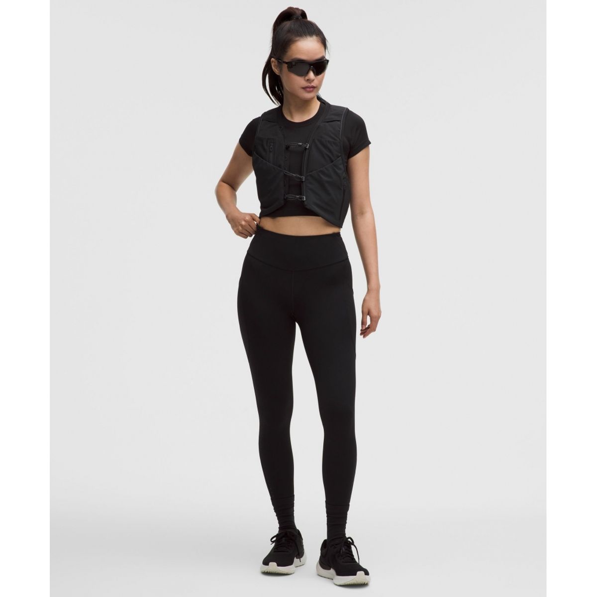 룰루레몬(LULULEMON) 패스트 앤 프리 하이라이즈 타이츠 25inch *5 포켓  BLK
