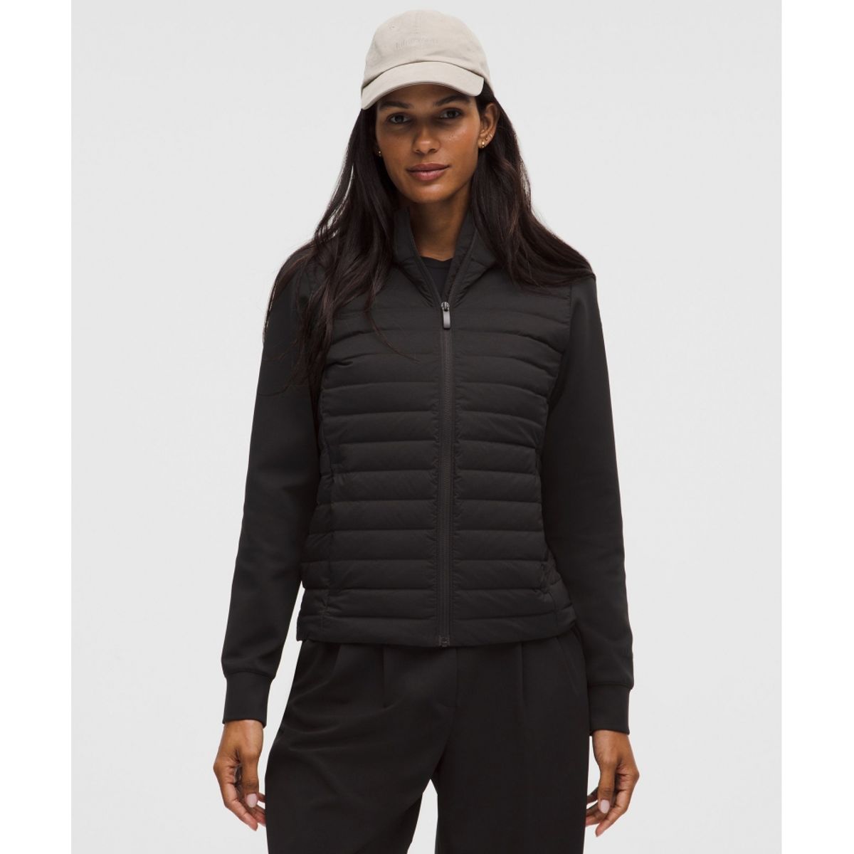 룰루레몬(LULULEMON) 다운 앤 어라운드 700 다운 필 재킷  BLK