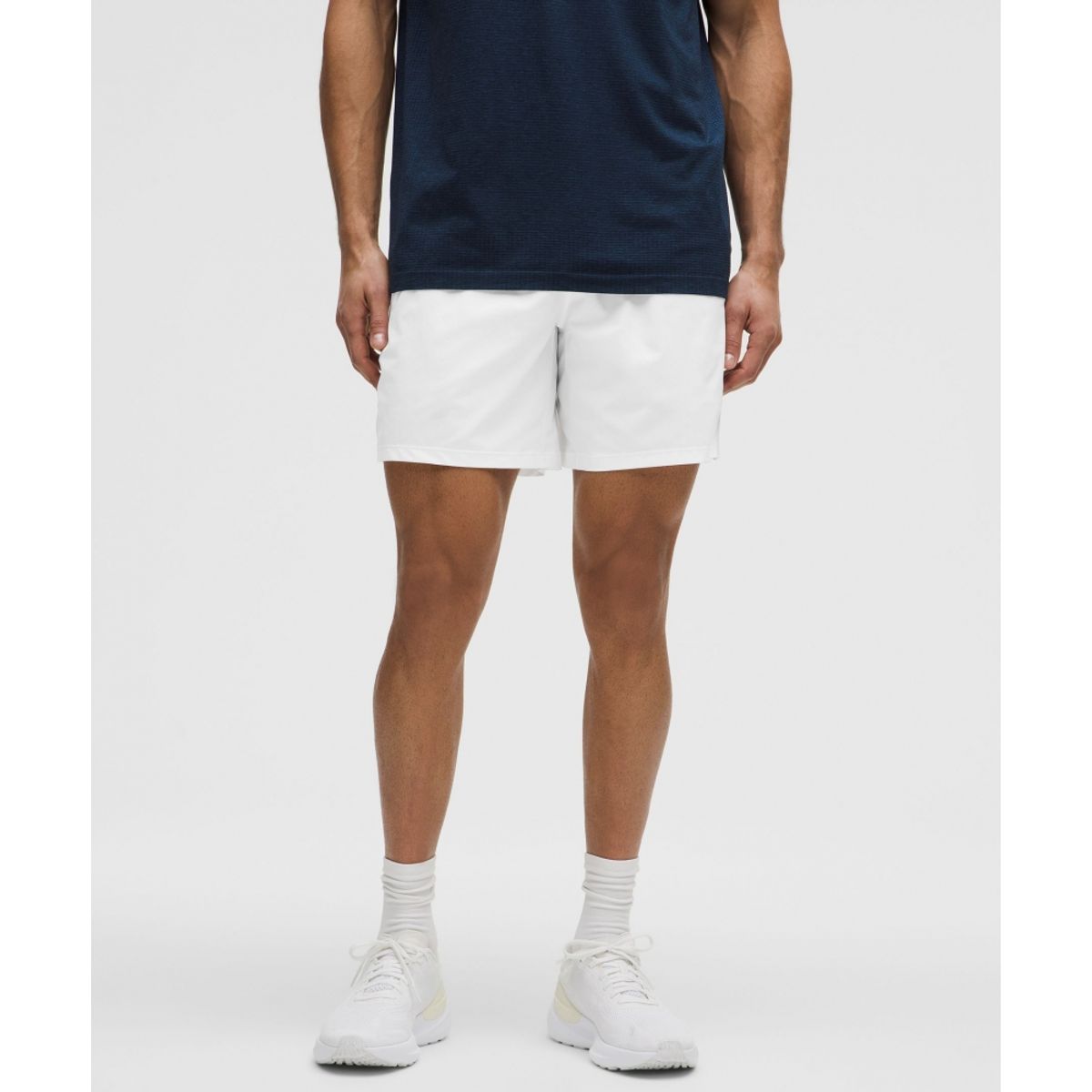 룰루레몬(LULULEMON) 페이스 브레이커 라이너리스 쇼츠 7inch  WHT