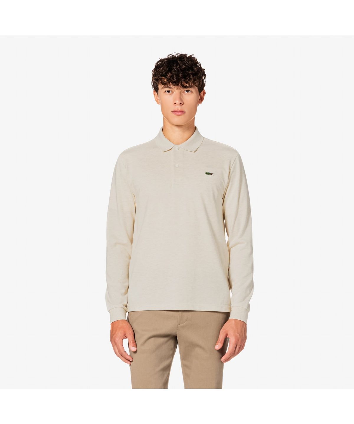 라코스테(LACOSTE) 남성 프렌치 레귤러핏 긴팔 베이직 폴로셔츠 PH732E-55N XFJ