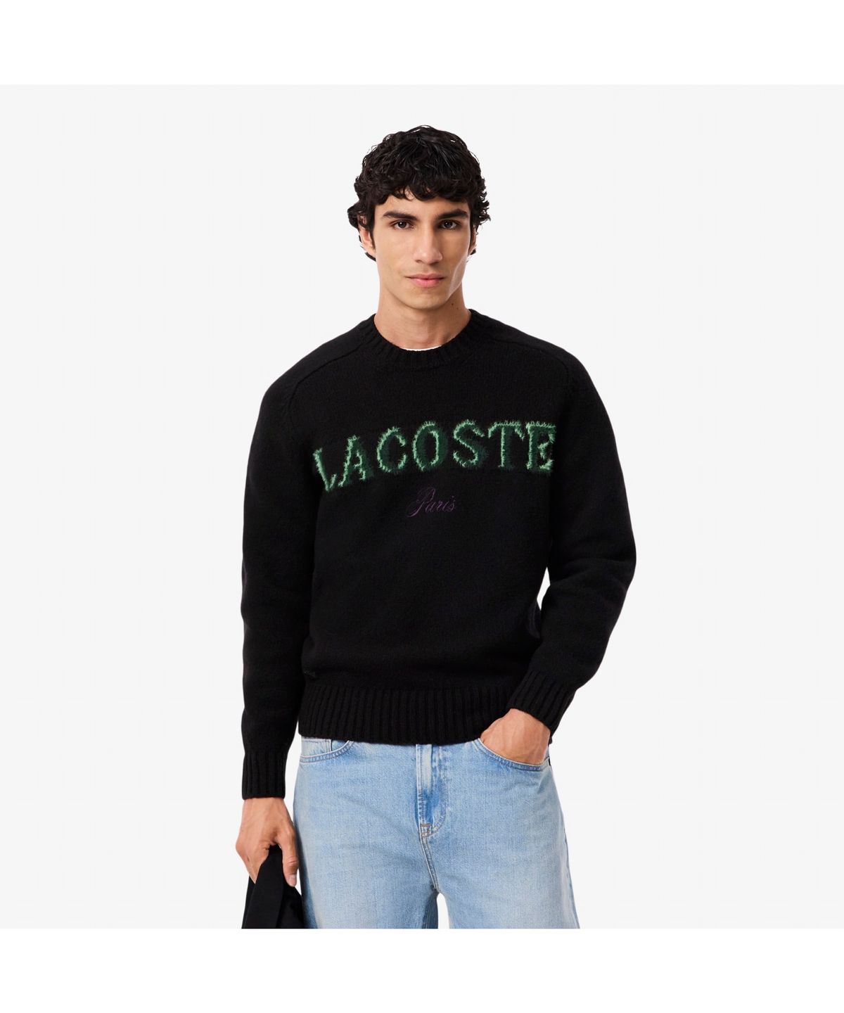 라코스테(LACOSTE) 남성 홀리데이 크루넥 스웨터 AH5202-55N XIY