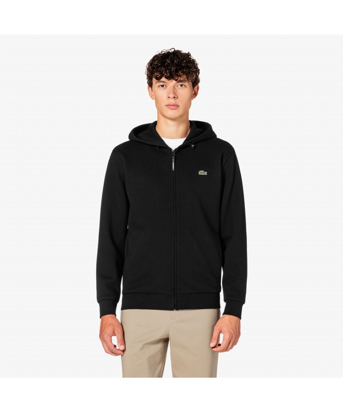 라코스테(LACOSTE) 남성 라코스테 시그니처 테크니컬 후드 집업 SH608E-55N 031