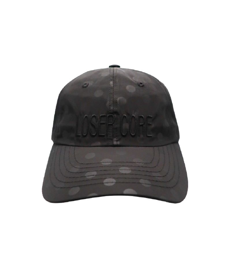 LOSER CORE DOT MIX BALL CAP (BLACK)