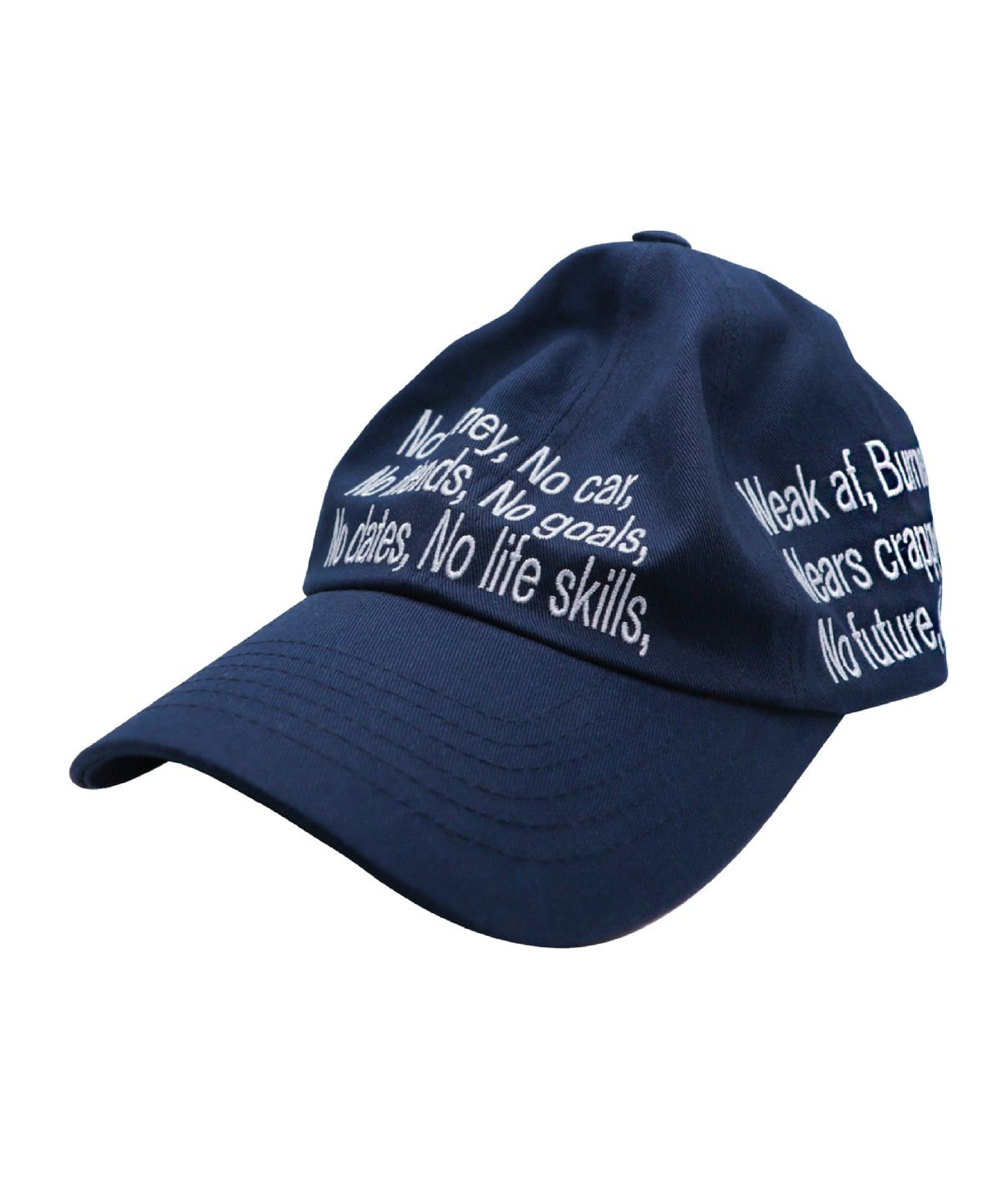 크래피룸(CRAPPYROOM) LOSERS BALL CAP (NAVY)