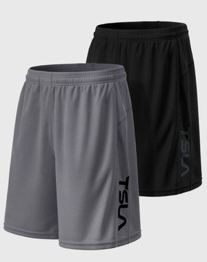 [2PACK]기능성 통풍 메쉬 러닝 반바지 헬스복 트레이닝복