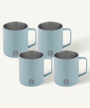 데비 머그 414ml 4종 세트(민트)