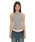 와플 탱크 탑 그레이