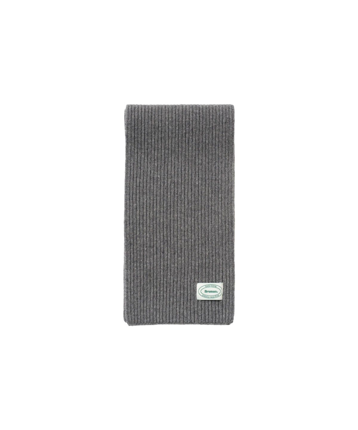 브루먼(BRUMAN) Merino Wool Muffler (Melange Grey)