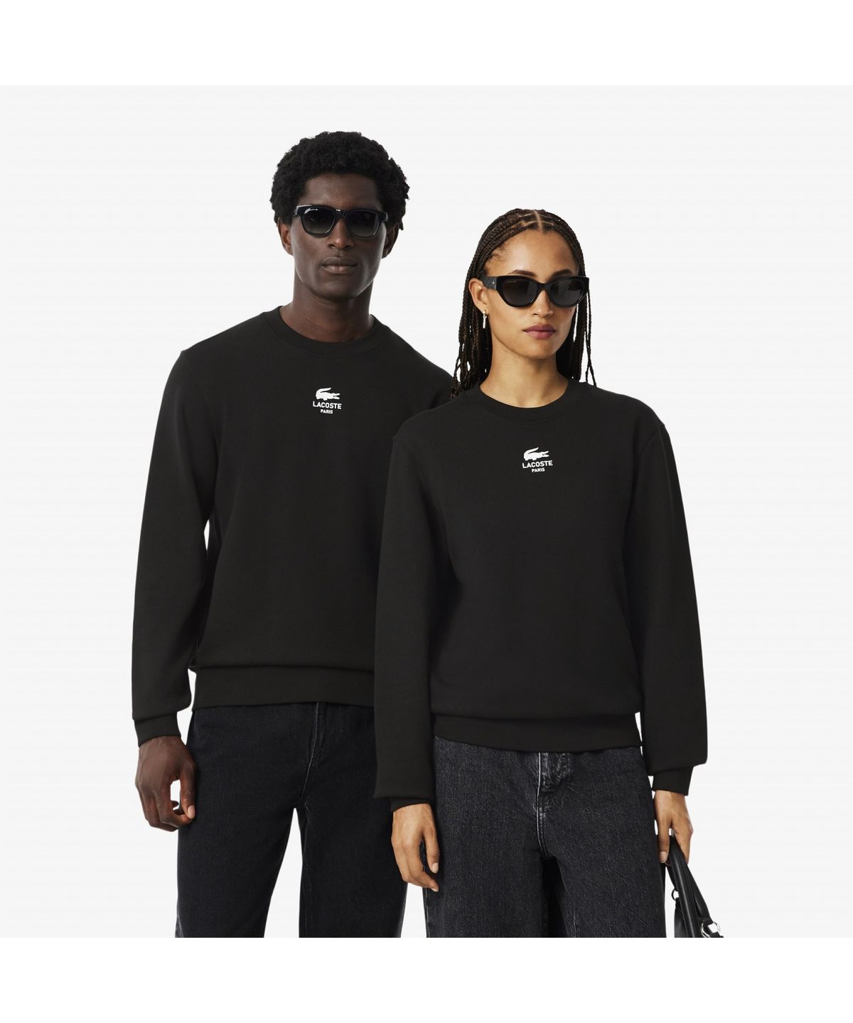 라코스테(LACOSTE) 남성 소프트 브랜딩 크루넥 스웻셔츠 SH2736-55N 031
