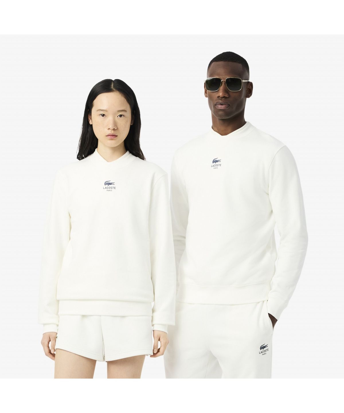 라코스테(LACOSTE) 남성 소프트 브랜딩 크루넥 스웻셔츠 SH2736-55N 70V