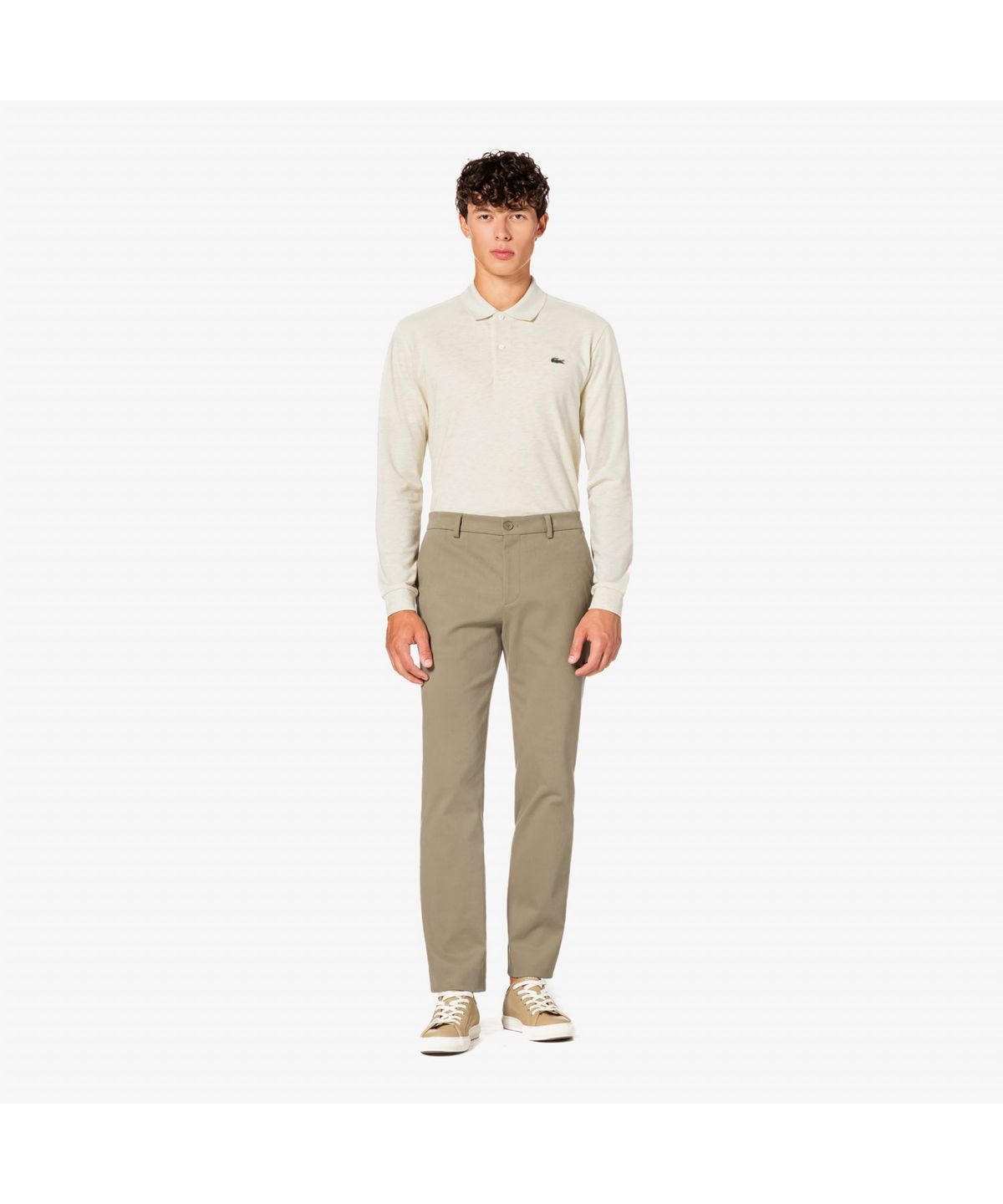 라코스테(LACOSTE) 남성 골조직 테이퍼드 치노 HH530E-55N 02S
