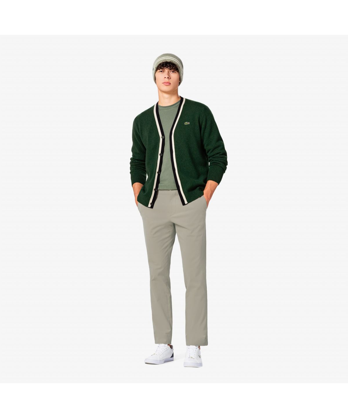 라코스테(LACOSTE) 남성 브러쉬드 치노 팬츠 HH577E-55N CCA