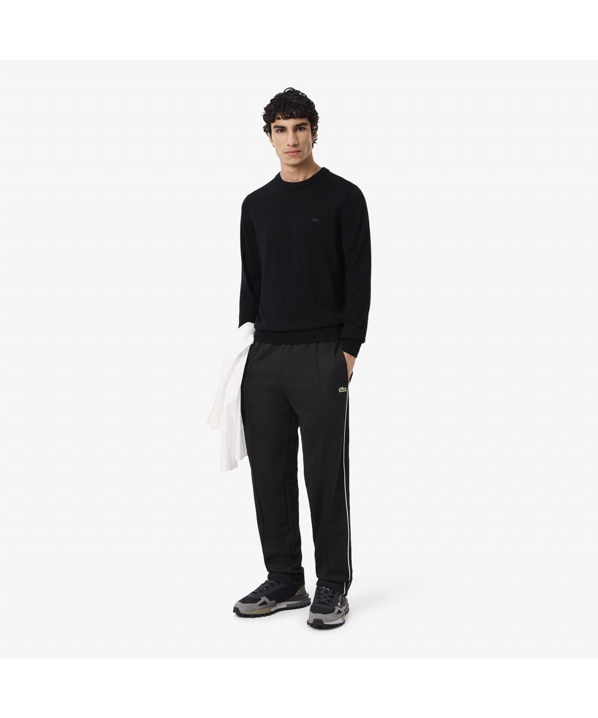 라코스테(LACOSTE) 남성 인터록 피케 트랙 팬츠 XH1412-55N 031