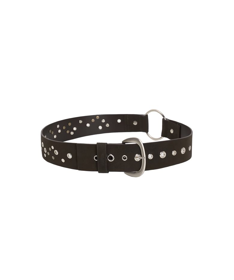 Carrie Stud Belt / Brown