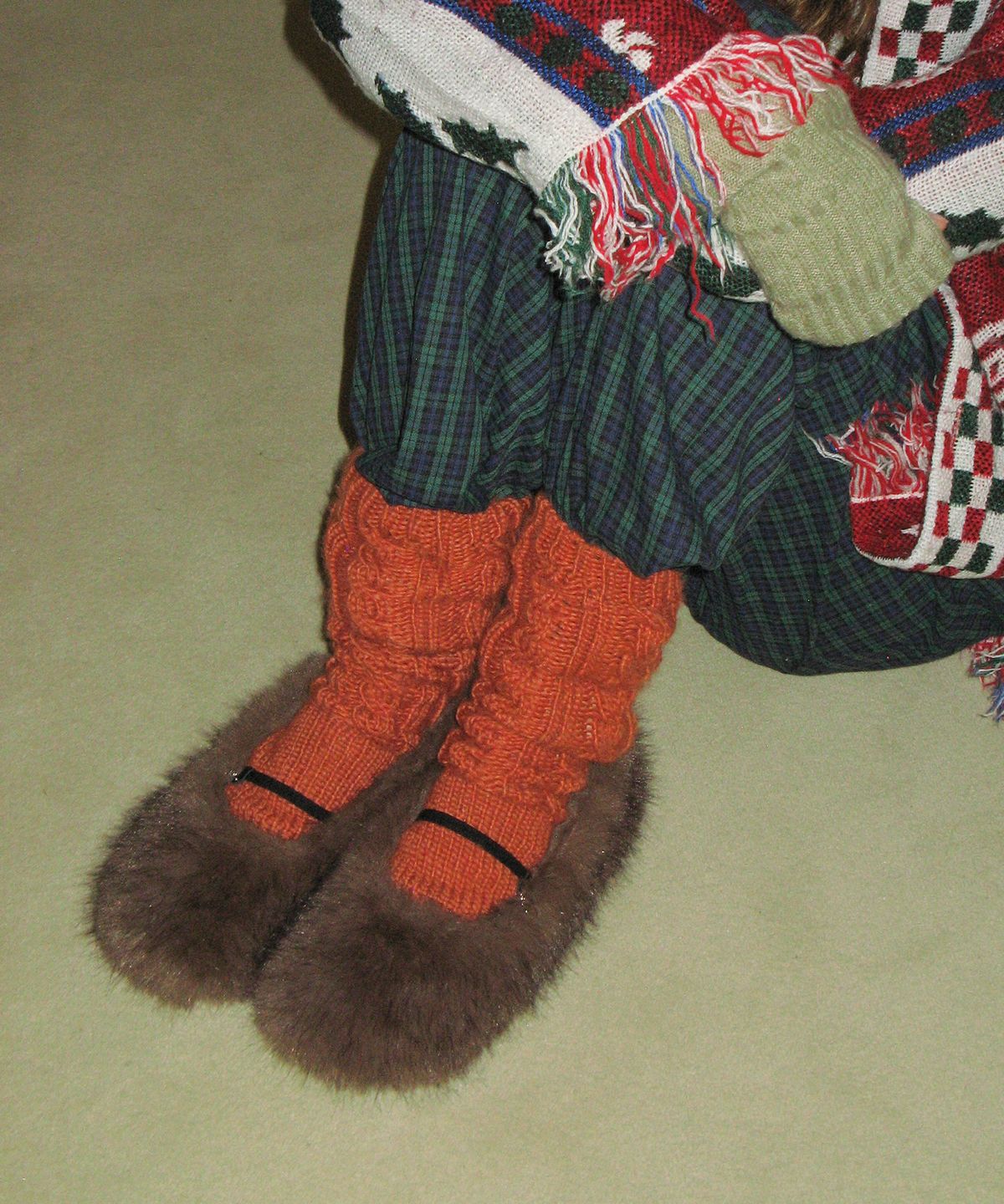 포기무디(FOGGY MOODY) Fur Baby 0013-2. Raccoon Flats - 2colors