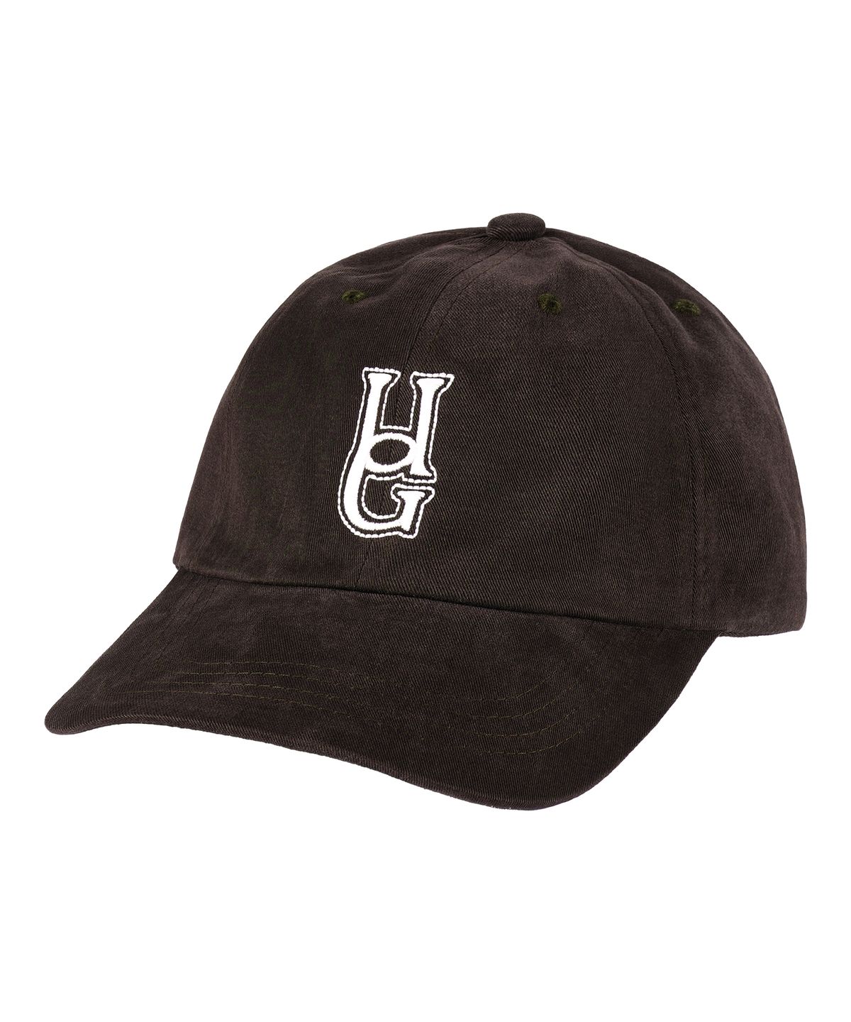 유니버스 가먼트(UNIVERSE GARMENT) 에센셜 로고 볼캡_BROWN