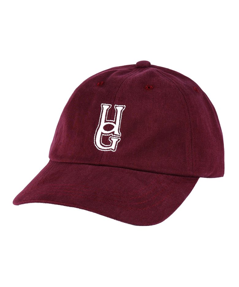 에센셜 로고 볼캡_BURGUNDY