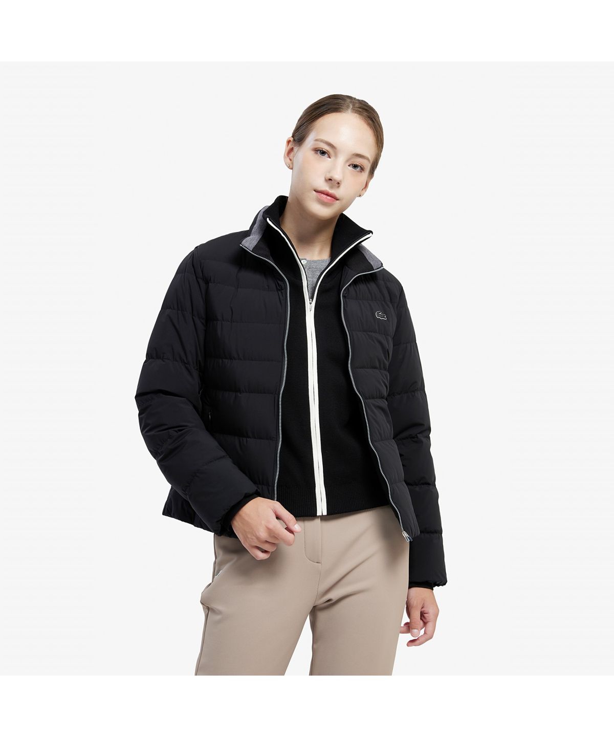 라코스테(LACOSTE) 여성 골프 스윙 점퍼 BF275E-55N 031