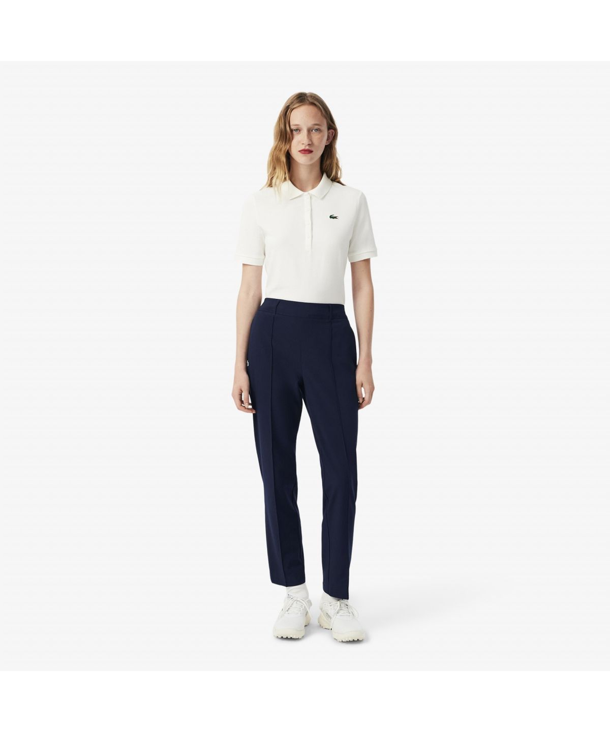 라코스테(LACOSTE) 여성 골프 슬림핏 팬츠 HF7469-55N 166