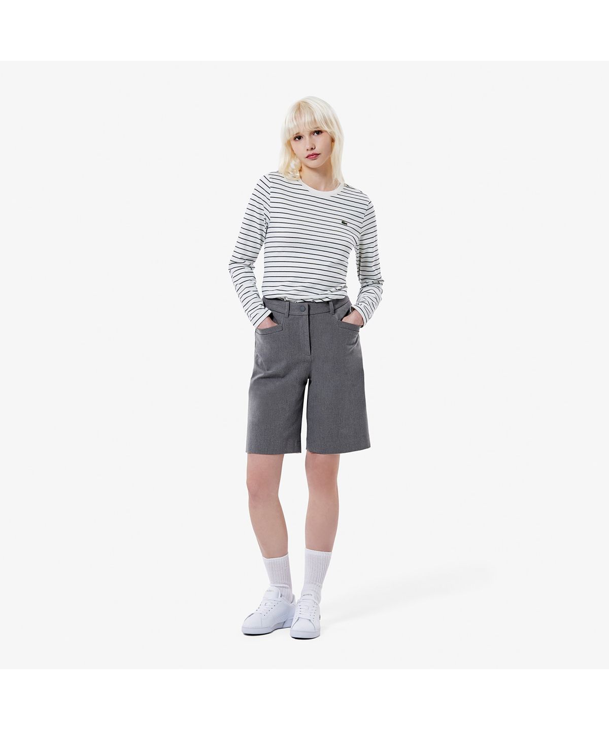 라코스테(LACOSTE) 여성 골프 버뮤다 팬츠 FF309E-55N 050