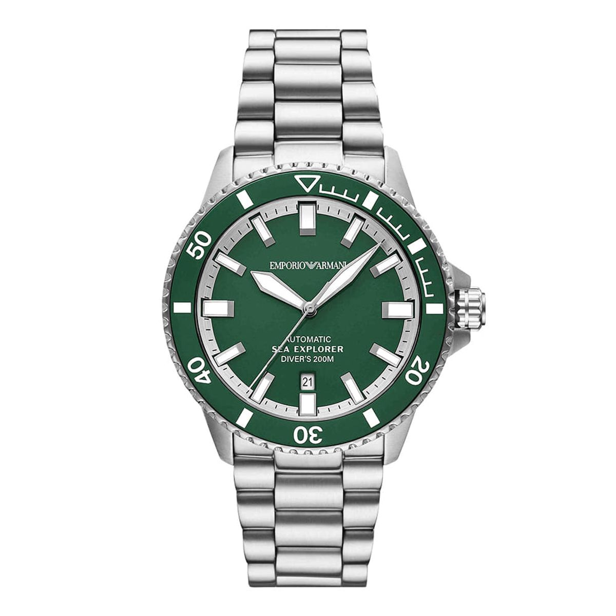 엠포리오 아르마니(EMPORIO ARMANI) AR60088 (Sea Explorer) 씨 익스프로어 다이버 남성 메탈시계