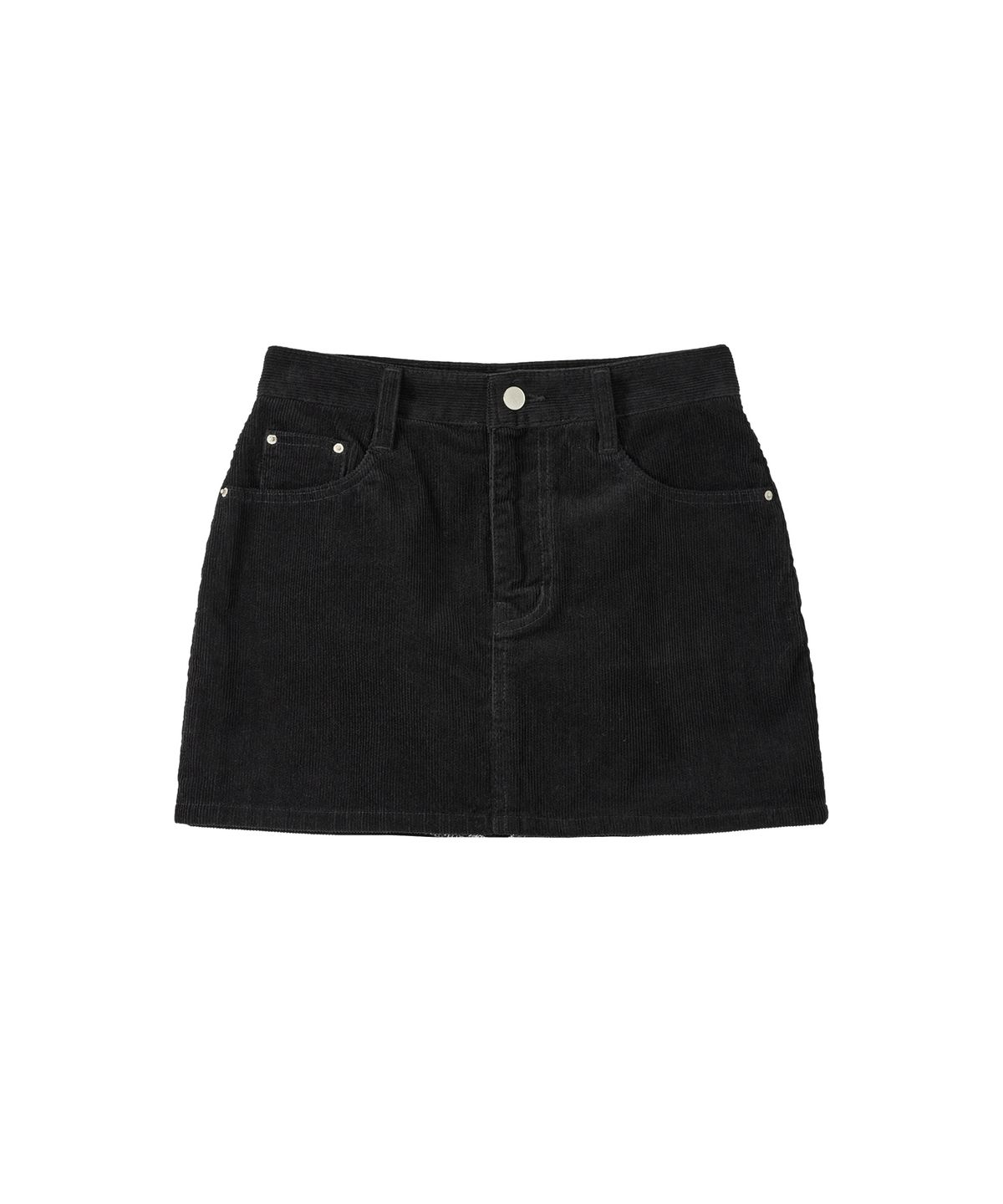 판도라핏(PANDORAFIT) Cott Ribbed Skirt (black)