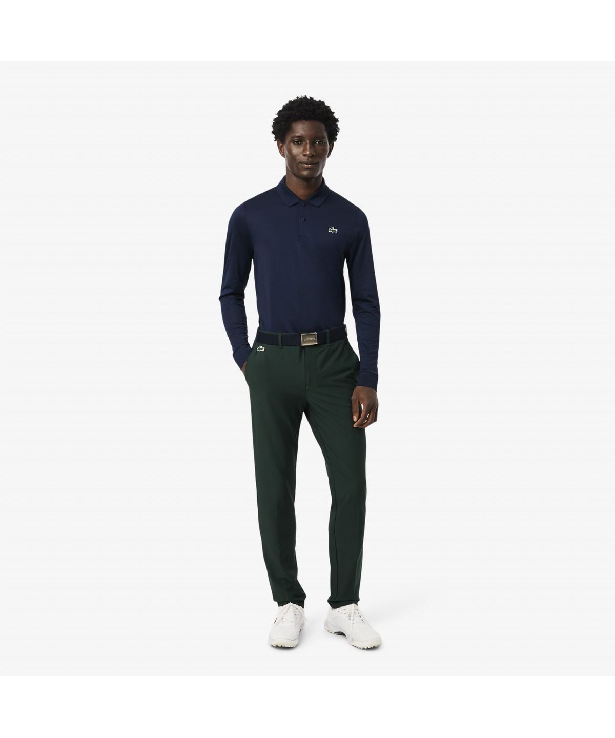 라코스테(LACOSTE) 남성 골프 테이퍼드 치노 팬츠 HH0921-55N YZP