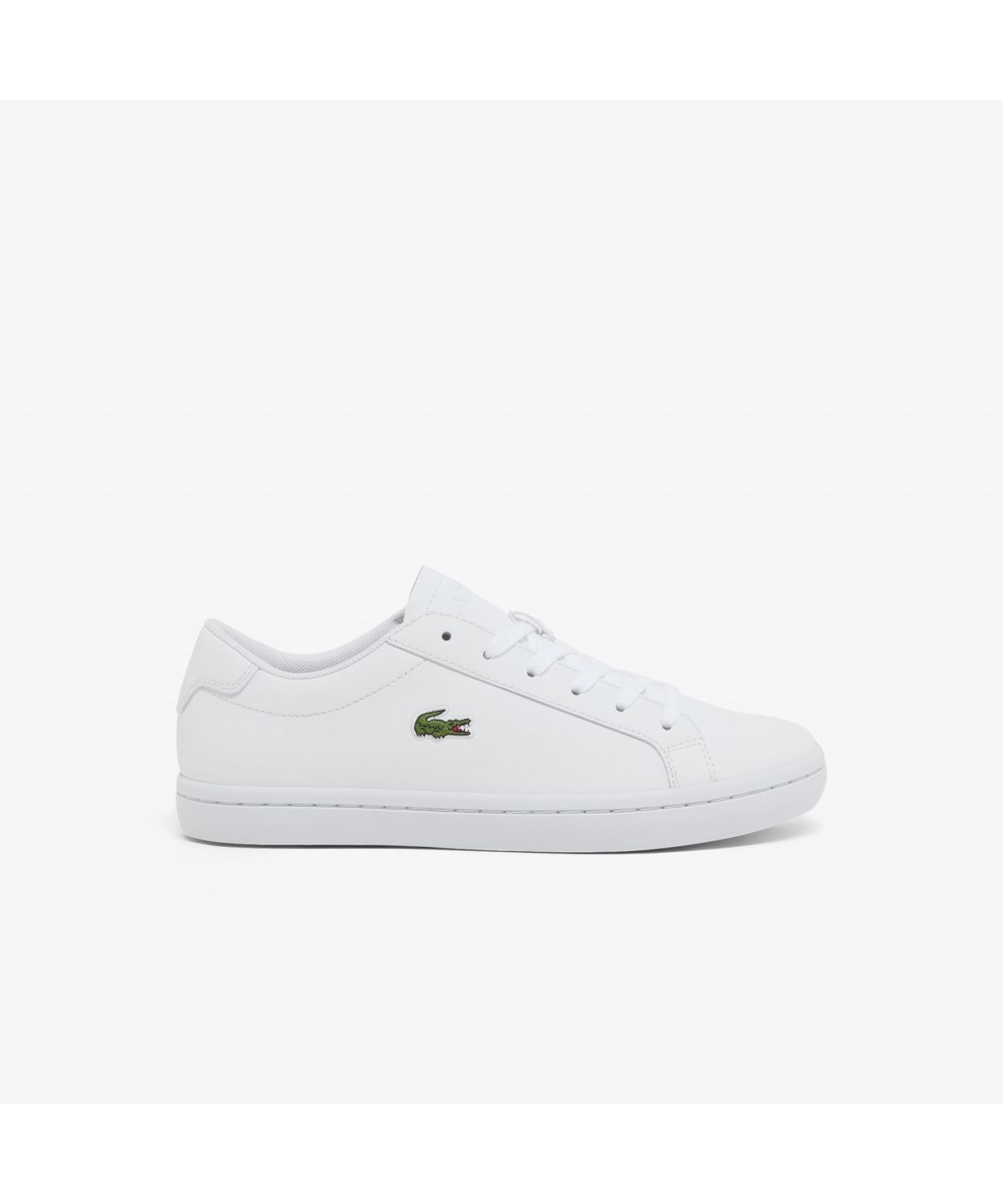 라코스테(LACOSTE) 여성 Straightset 2.0 레더 스니커즈 RZ0182W55N 21G