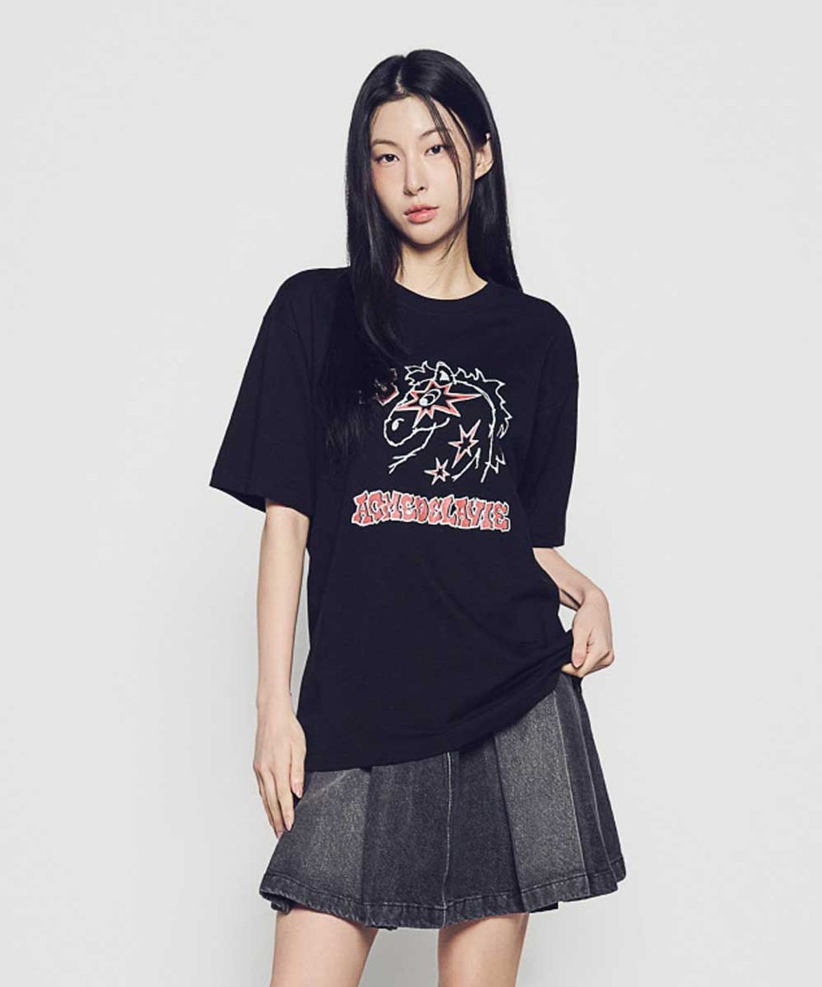 아크메드라비(ACME DE LA VIE) YEAR OF THE HORSE SHORT SLEEVE T-SHIRT (3COLOR)