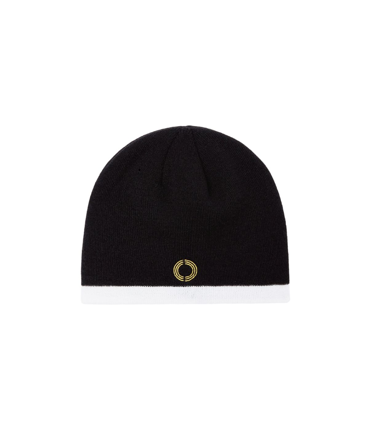 친다운(CHIN DOWN) LOGO BEANIE (BLACK)