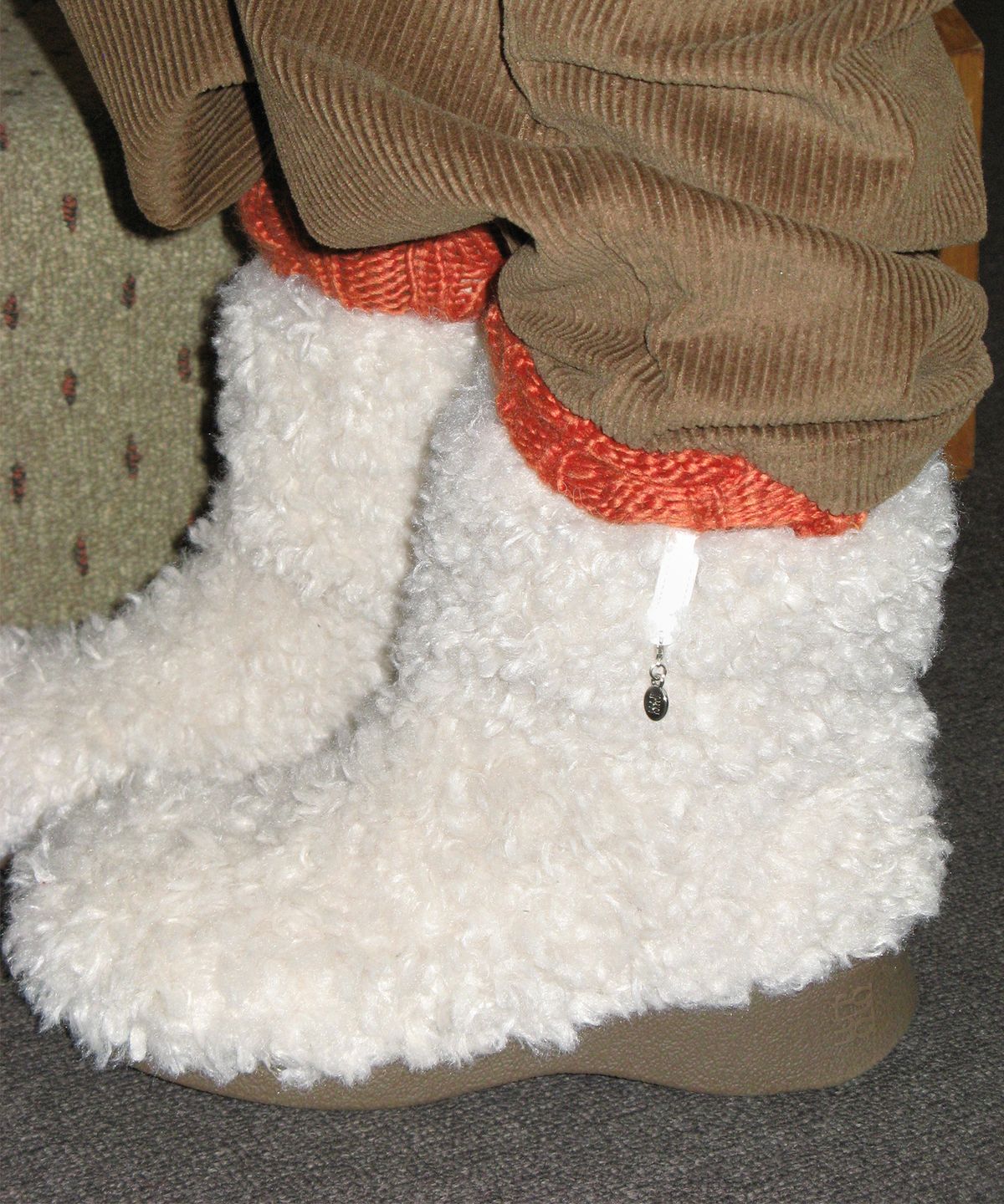 포기무디(FOGGY MOODY) Poodle 0037. Fur Boots - 4colors