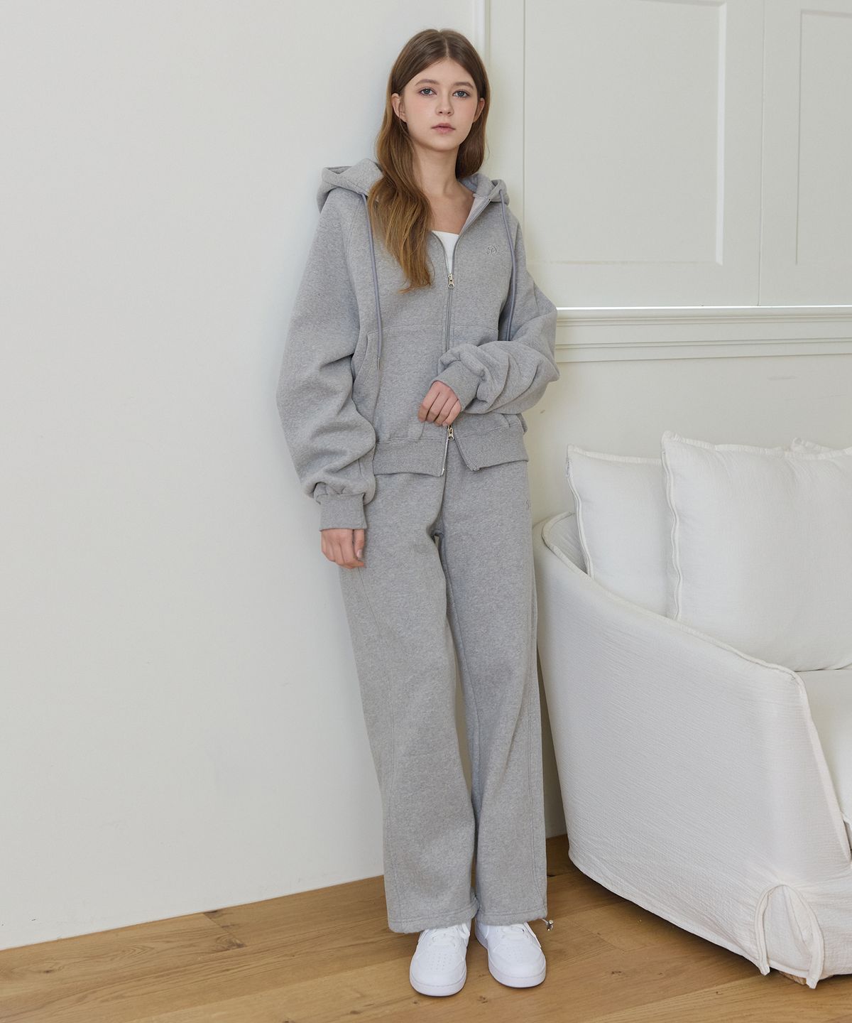 판도라핏(PANDORAFIT) Sheep Fleece Pants (melange gray)