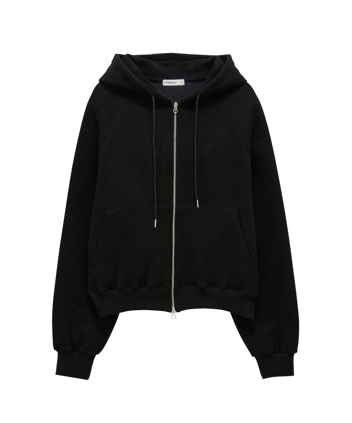 판도라핏(PANDORAFIT) Sheep Fleece Hoody Zipup (black)