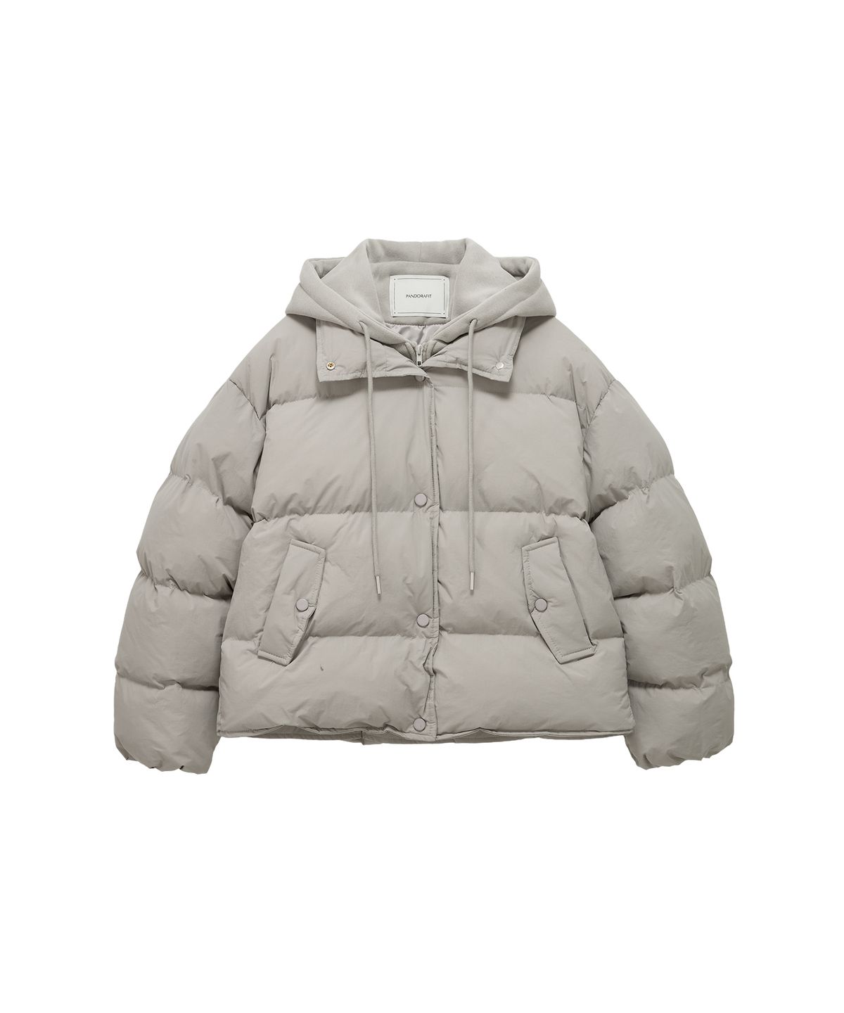 판도라핏(PANDORAFIT) Lucy Hoody Padding (gray)