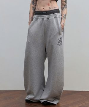 Boxer Layered Curved 2way Jogger - Melange