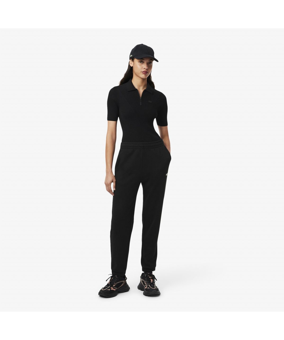 라코스테(LACOSTE) 여성 소프트브랜딩 조거 팬츠 XF8406-55N 031