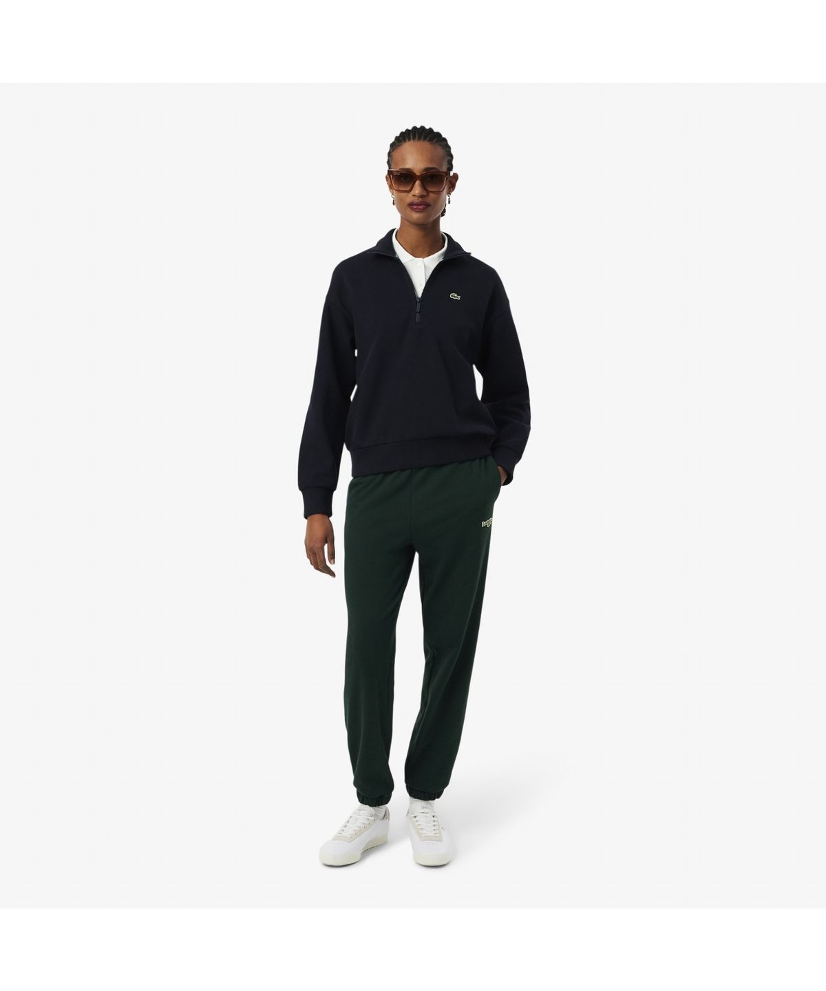 라코스테(LACOSTE) 여성 소프트브랜딩 조거 팬츠 XF8406-55N YZP