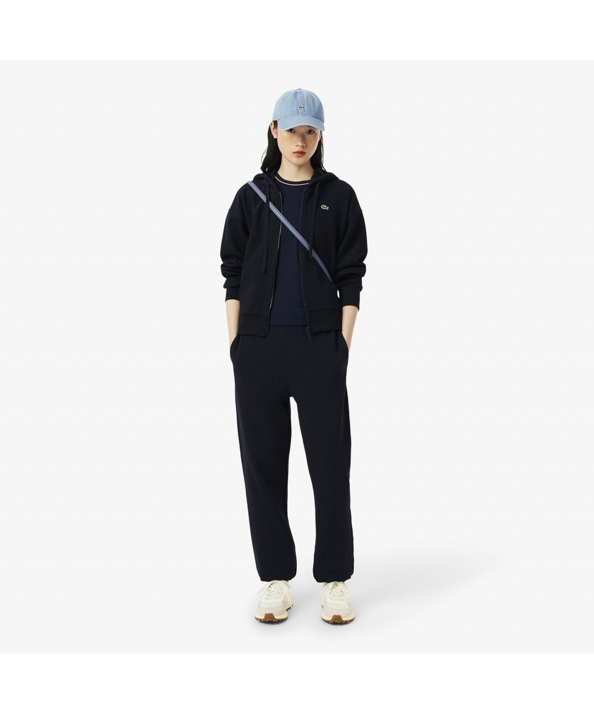 라코스테(LACOSTE) 여성 더블페이스 피케 트랙팬츠 XF8386-55N HDE