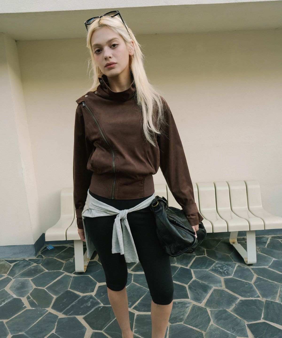 피프트 에일리어스(FIFTHALIAS) Espresso jacket Dark brown