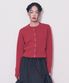 Cashmere Sparkle Star Cardigan_Red