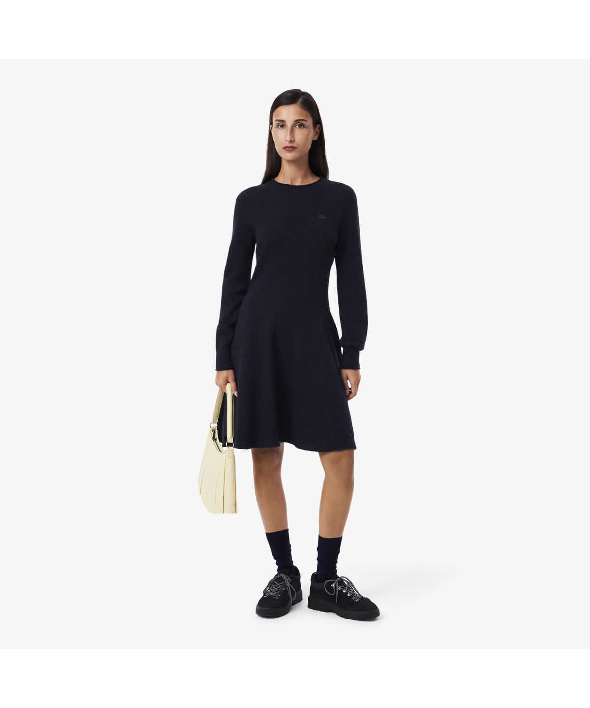 라코스테(LACOSTE) 여성 울 핏앤플레어 미니원피스 EF4161-55N 166