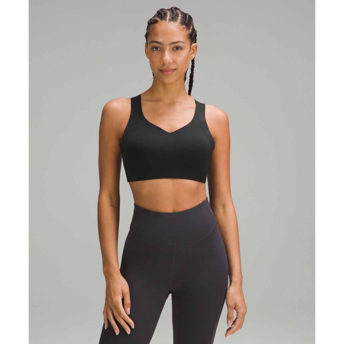 룰루레몬(LULULEMON) 인라이트 위브백 브라 *하이 서포트, A–DDD(E)컵  BLK