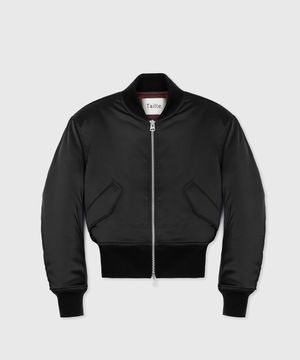 CHARLOTTE BOLD BOMBER JACKET BLACK