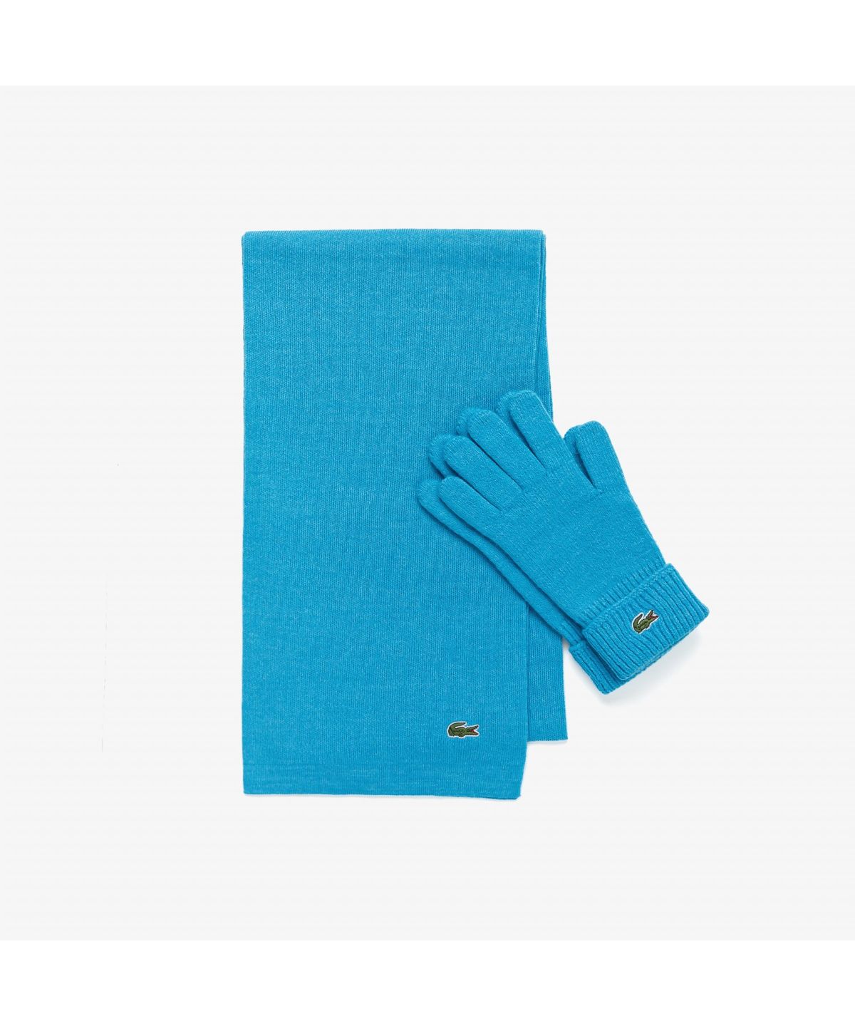 라코스테(LACOSTE) 공용 머플러, 장갑 기프트 세트 RE302E-55N IY3